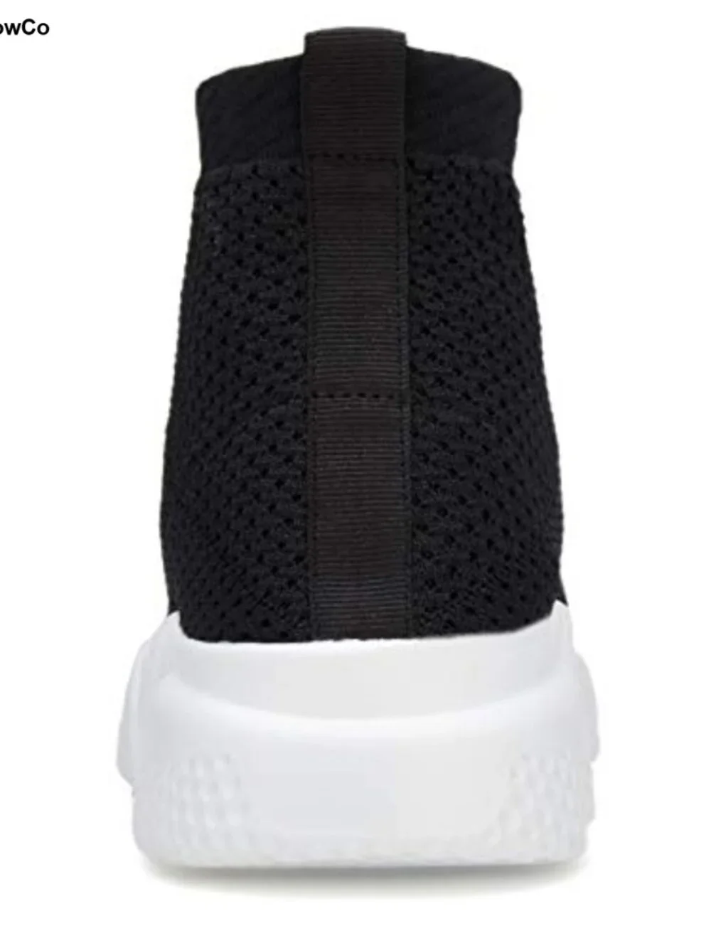 Women's Lightweight High Top Sneakers Breathable Knit Walking Shoes